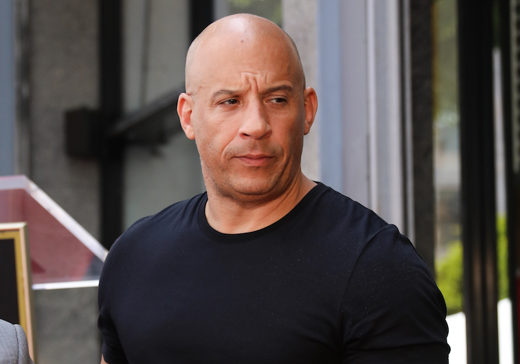 vin diesel camisa branca